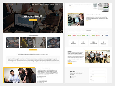 AdaptIT-  Home page Redesign