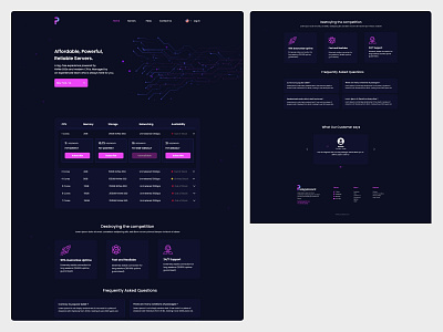 Pookyy account Homepage Design