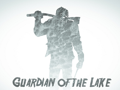 Guardian of the Lake - Friday the 13th tribute affinity designer affinity photo friday the 13th graphicdesign jason voorhees tribute vector