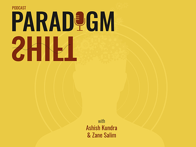 Podcast Cover design graphic design illustration paradigm shift podcast vector