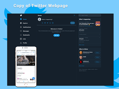 Copy of Twitter Webpage