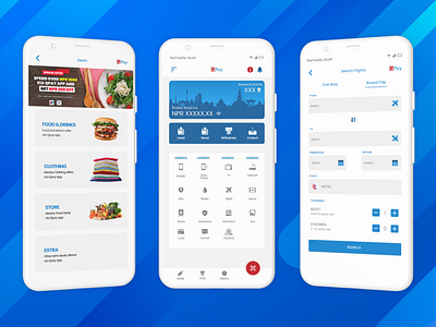 Mobile Wallet App UI Design