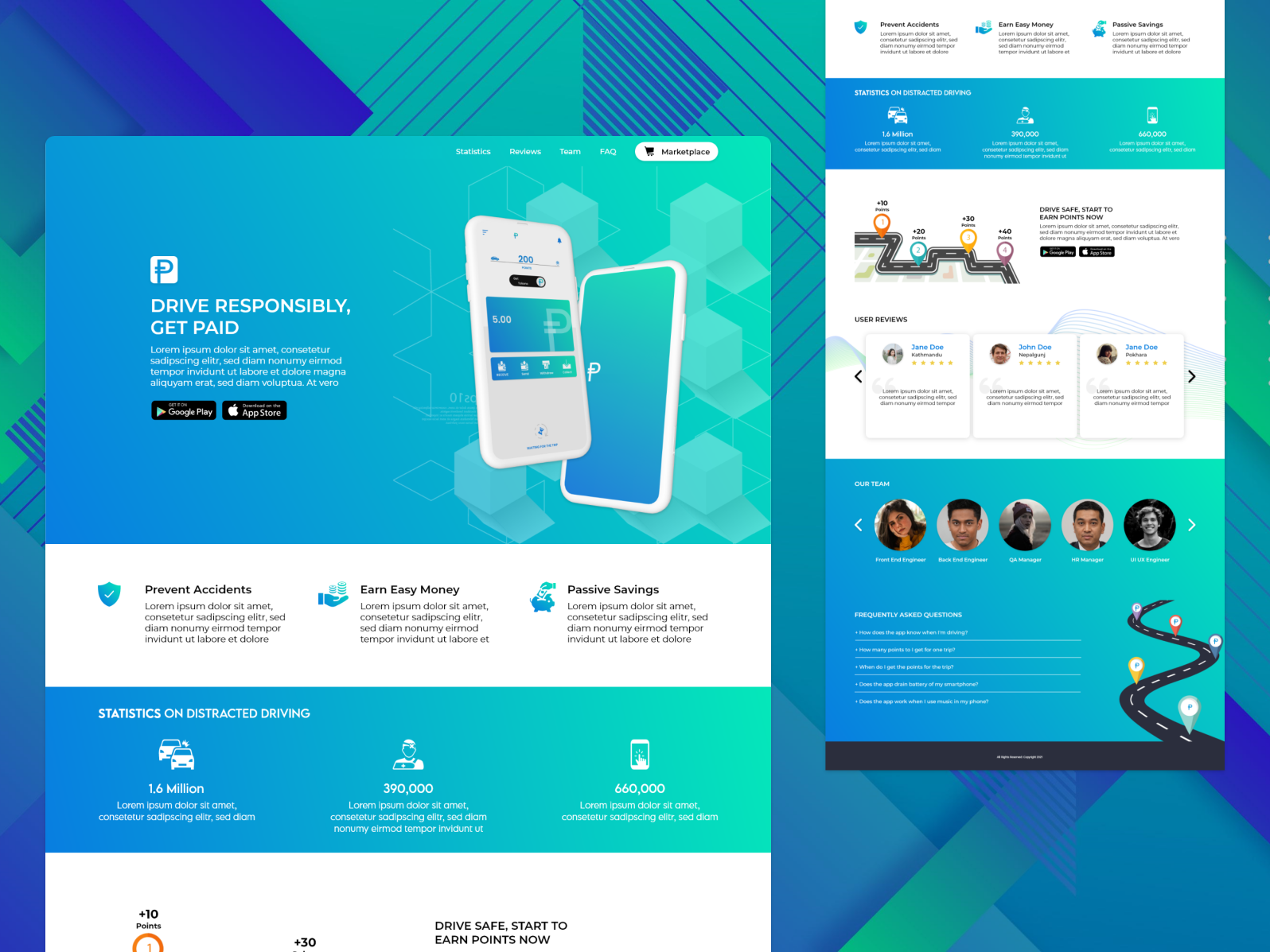 Token Website UI Design [Gradient Theme] by UToPiA on Dribbble