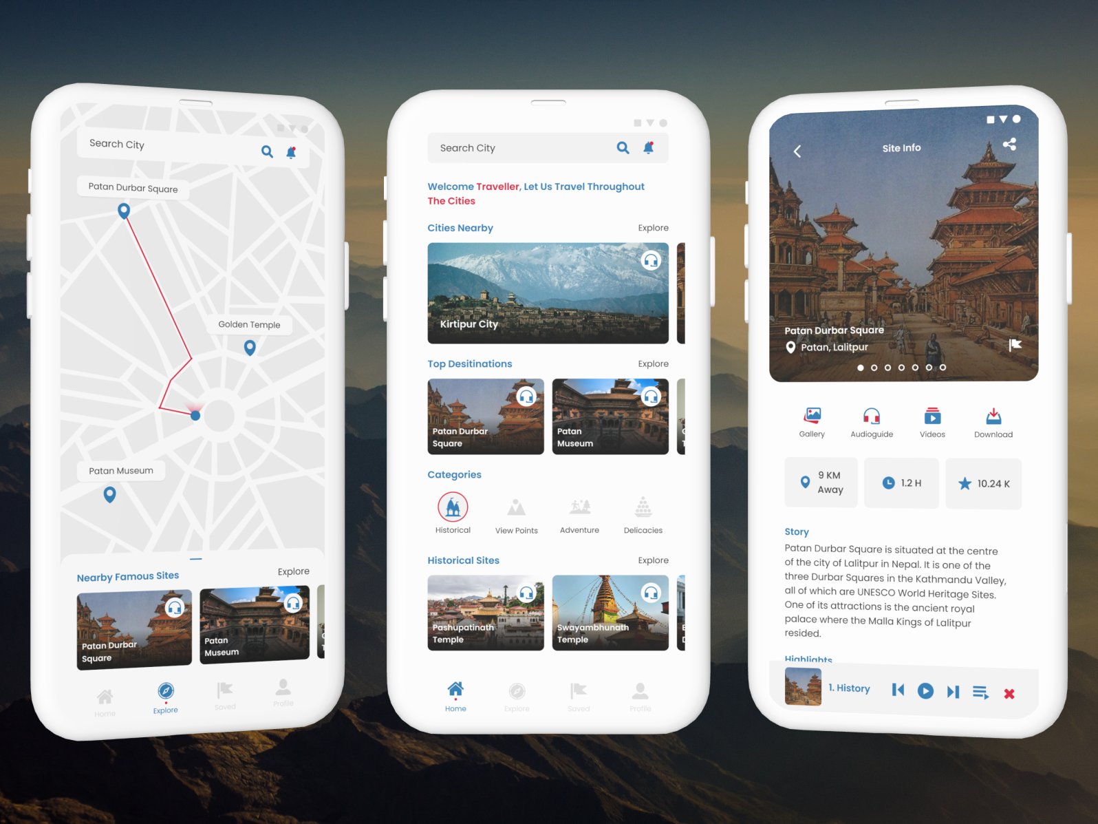 Travel App UI Design by UToPiA on Dribbble