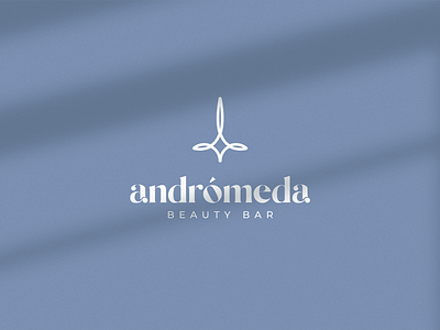 Andrómeda | Logo Design alogo beauty beautybar beautybarlogo beautylogo brandidentity branding design graphic design hair logo makeup woman