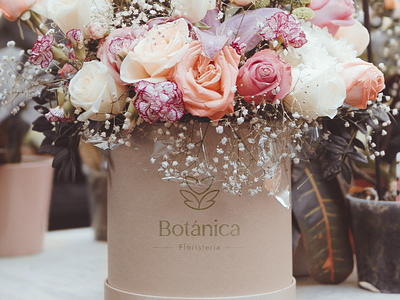 Botánica botanica botanicallogo botánica brandidentity branding design flowers flowershop flowerstudio graphic design logo logodesign logotype nature naturelogo