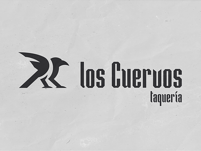 Los Cuervos Taquería brandidentity branding comidamexicana cuervologo cuervoslogo design graphic design logo logodesign logotype loscuervos mexican mexicanfood raven ravenlogo tacologo tacos taquitos