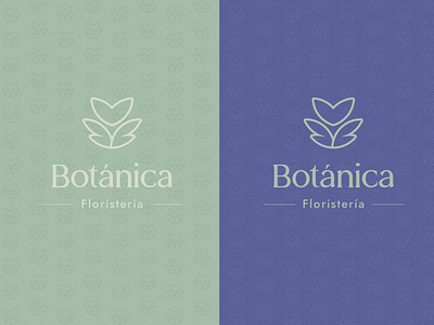 Botánica color palette brandidentity branding design flowershop flowershoplogo graphic design greenlogo logo logodesign logotype nature naturebrand naturelogo purplelogo