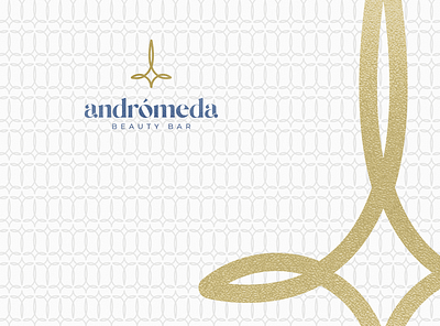 Andrómeda Logo design beauty beautybar beautylogo beautysalon brandidentity branding design graphic design hairlogo logo logodesign logotype