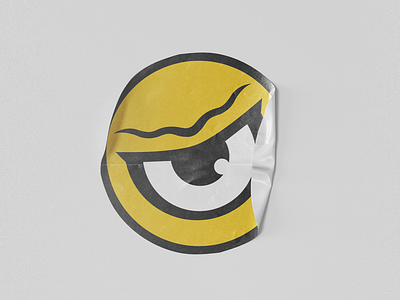 The Cyclops Ring sticker brandidentity branding design eye eyelogo graphic design logo logodesign logopresentation logotype mockup sticker stickerlogo stickermockup