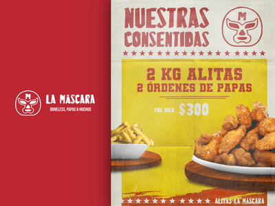 La Máscara Banner by Antbuc Design Studio on Dribbble