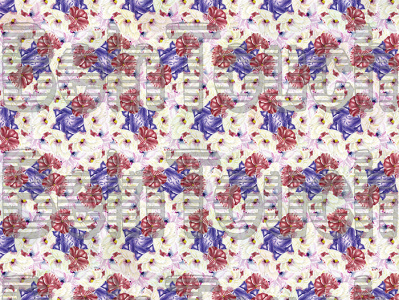 Seamless Floral Pattern With Bright Colorful Flowers