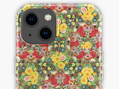 Floral Pattern With Watercolor Gentle Colorful Summer Flowers