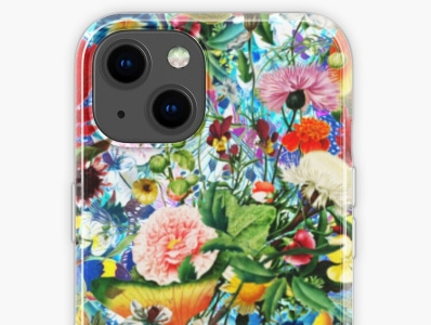 Floral iPhone case design for all the series of iPhone.