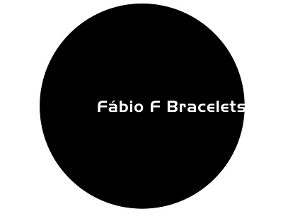 Logotipo Fábio F Bracelets branding logo logo design logodesign logotype