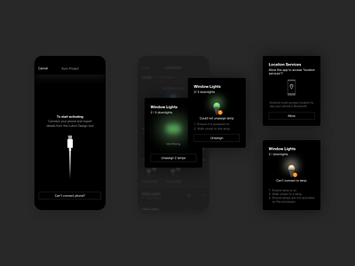 Mobile App - Lighting Installers
