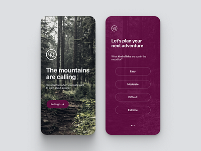 Hiking App Concept