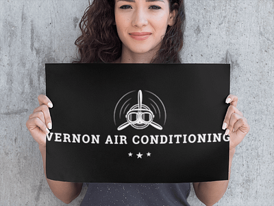 Vernon Air Conditioning branding