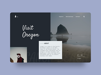 Visit Oregon Landing Page