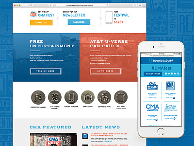 CMA Music Festival Website 2015