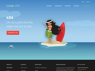 Cohesity 404 Page