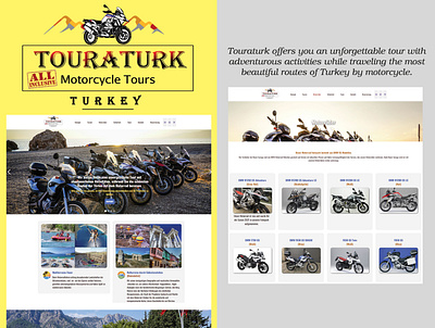 Motorcycle Tours Turkey branding design motorcycle responsive design responsive website tourism tours webdesign webflow website website design