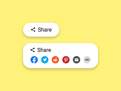 010 Social Share 010 dailyui share social