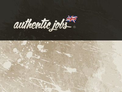 Authentic Jobs Flag Mast