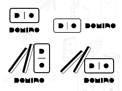 Domino Logo Concepts dominos logo