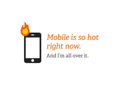 Hot Mobile adelle black fire helveticons hot mobile orange