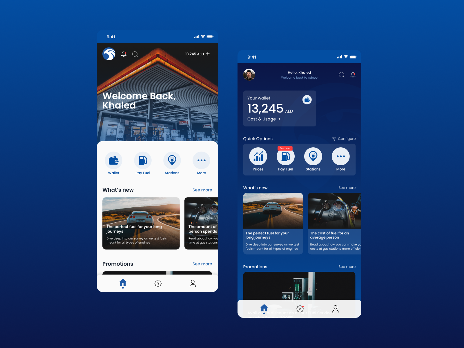 Gas Station Mobile Application by Arsalan Humayun on Dribbble