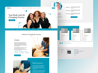 Website Design for Body Sculpting AU