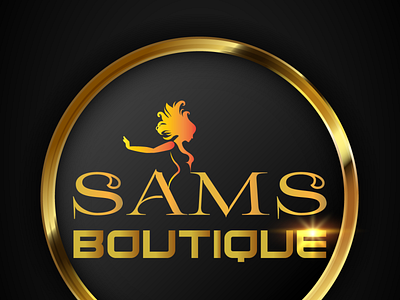 Logo Design for SAMS BOUTIQUE