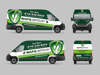 Vehicle Wrap - Cleaning Company car sticker car wrap graphic design sticker design truck art truck wrap van van wrap vehicle wrap vehicle wrap design