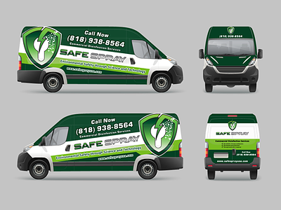 Vehicle Wrap - Cleaning Company