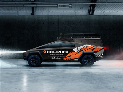 Tesla Cybertruck Wrap by Jabir Hasan on Dribbble