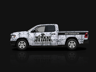 Titan Truck Wrap