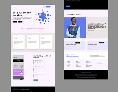 Landing Page landing page ui