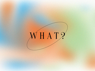 WHAt? ConfUSE flat graphic design illustrator photoshop poster