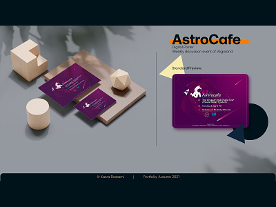 AstroCafe design graphic design illustration minimal poster