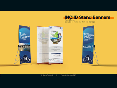INCIID Stand Banner banner design graphic design poster stand banner