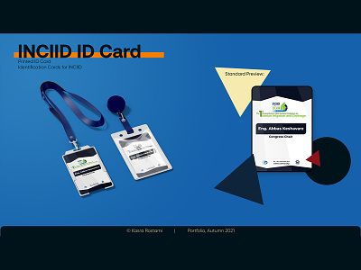 INCIID Identification Card design graphic design id card