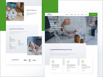 pharmacy animation app branding design icon ui ux web website