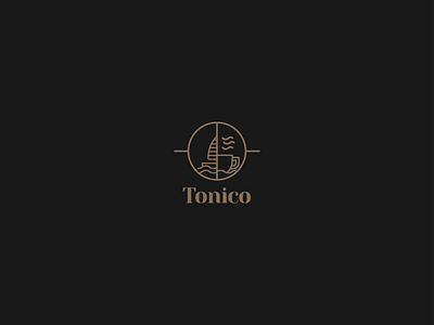 Tonico Coffee branding logo design logodesign retro