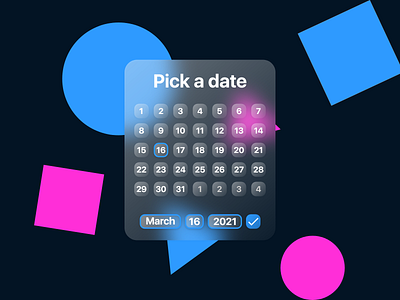 Date Picker - Daily UI 080