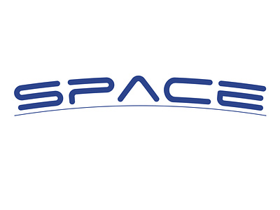 Space - 30Logos Day 1 30logos design logo logo design space type art typeface typography