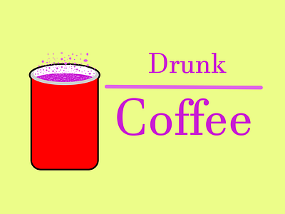 Coffe bar disign logo