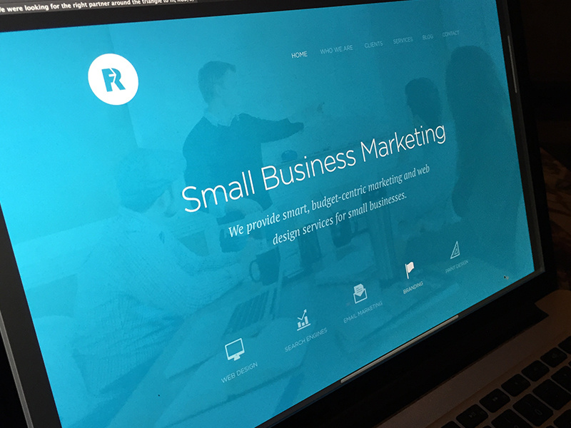 New Things Brewing marketing rff modern minimal clean web design website site