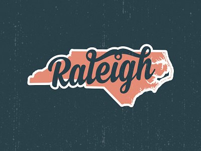 Raleigh, NC city city of oaks illustration nc north carolina raleigh rebound sticker sticker mule