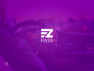 EZPass Redesign Concept car clean design drive ezpass logo minimal modern redesign concept tolls traffic travel